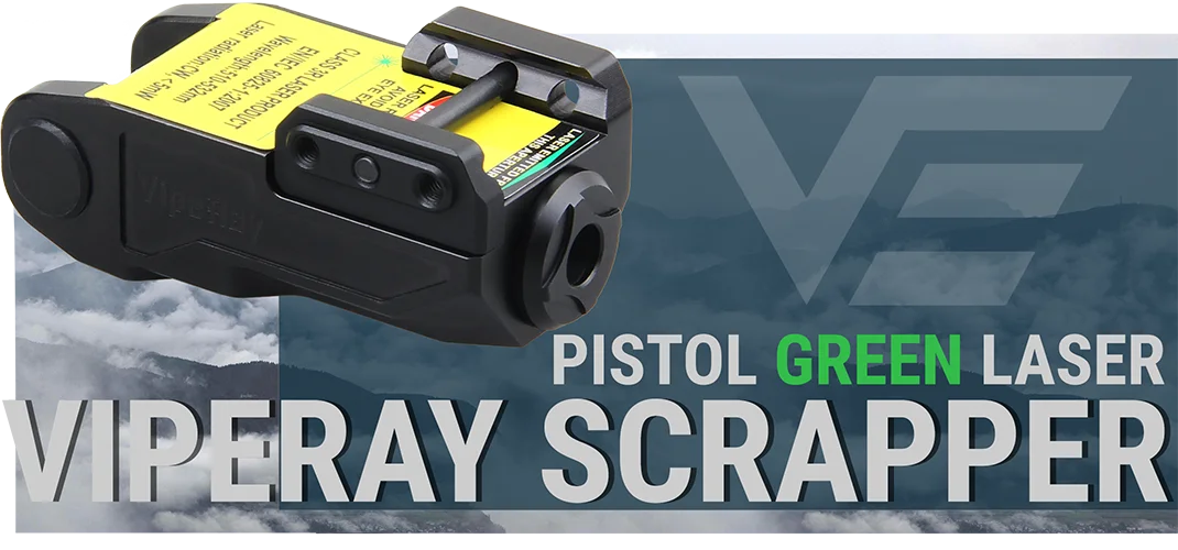 Vector Optics VipeRay Scrapper Pistol Green Laser