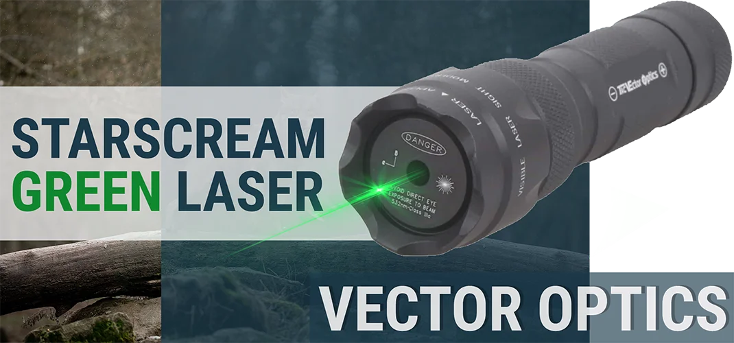 Лазерный целеуказатель Vector Optics Starscream Green Laser