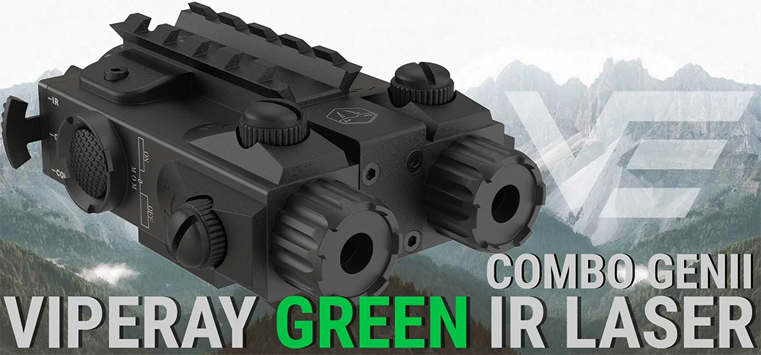 Vector Optics VipeRay Green and IR Laser Combo GenII