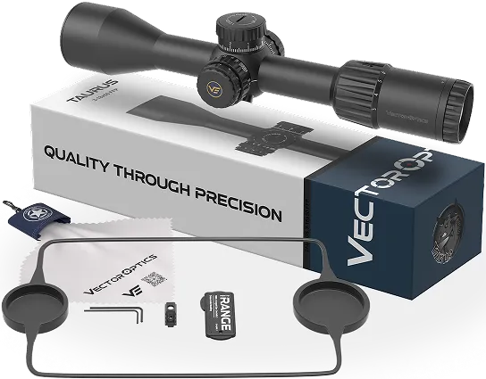 Комплектация оптического прицела Vector Optics Taurus 3-18x50 GENII FFP